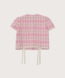 LA POMME petit ラポミプチ　ツイードジャケット LA POMME petit ラポミプチ ツイードジャケット - Jacket Outer