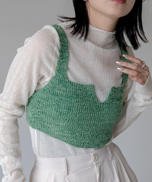 VACANCY（ヴァカンシー）の「ニットビスチェ（その他トップス）」 - WEAR
