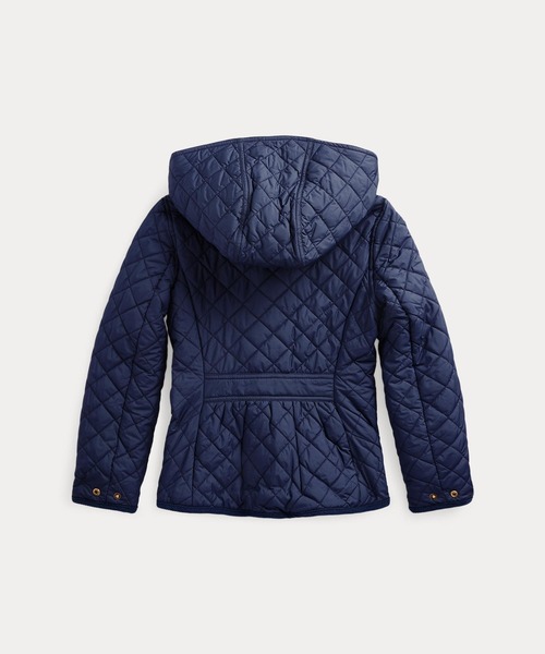 POLO RALPH LAUREN CHILDRENSWEAR（ポロ ラルフ ローレン チルドレンズウェア）の「キルテッド ウォーターリペラント バーン ジャケット（ダウンジャケット/コート・キッズ・ネイビー系1・L/M/S/XL）」の6枚目の写真