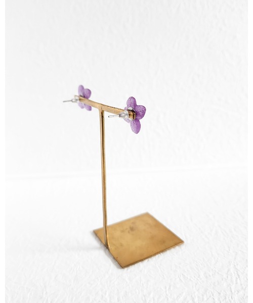CERCA（チェルカ）の「Tresor*/紫陽花　サージカルステンレスピアス（ピアス（両耳用）・レディース・ピンク/ホワイト/ラベンダー/ブルー/ミント・FREE）」の15枚目の写真