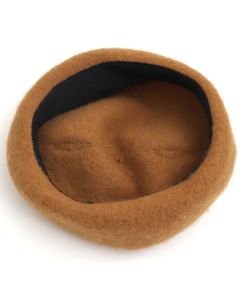 apres les cours（アプレレクール）の「tiny bear 耳付きベレー帽（ハンチング/ベレー帽・キッズ・ブラウン/グリーン・50/54）」の16枚目の写真