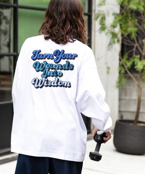 WEGO（ウィゴー）の「WEGO/ヘビーウエイトファンシーロゴロンT（Tシャツ/カットソー・メンズ・その他2/その他3/その他1/その他4・LARGE/MEDIUM）」の3枚目の写真