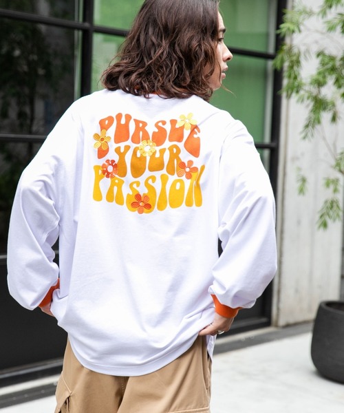 WEGO（ウィゴー）の「WEGO/ヘビーウエイトファンシーロゴロンT（Tシャツ/カットソー・メンズ・その他2/その他3/その他1/その他4・LARGE/MEDIUM）」の4枚目の写真