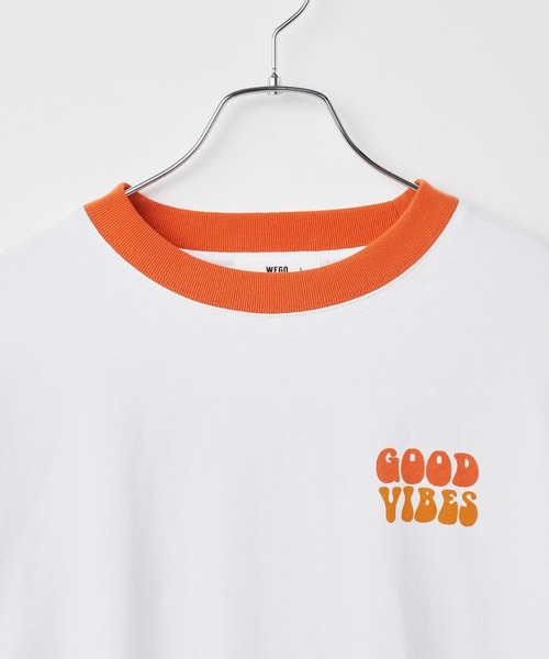 WEGO（ウィゴー）の「WEGO/ヘビーウエイトファンシーロゴロンT（Tシャツ/カットソー・メンズ・その他2/その他3/その他1/その他4・LARGE/MEDIUM）」の5枚目の写真