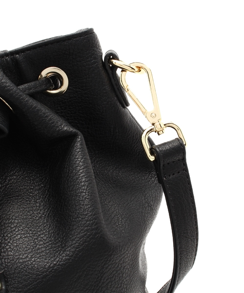 DISCOAT(ディスコート)の「【Discoat】バンブータッセル巾着2wayrリュック(バックパック/リュック・レディース・ベージュ/オフホワイト/ブラック・フリ-)」の15枚目の写真