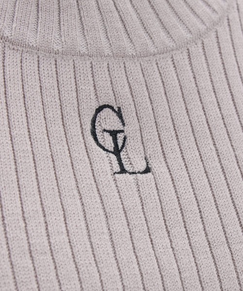 clear(クリア)の「ワンポイント刺繍フレアスリーブニットトップス(ニット/セーター・レディース・オフホワイト/グレイッシュベージュ/ブラック・F)」の10枚目の写真