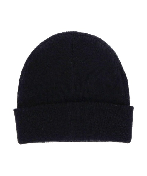 X-girl(エックスガール)の「BOX LOGO KNIT CAP(ニットキャップ/ビーニー・レディース・オレンジ/ブラック/ライトグレー・ONE SIZE)」の4枚目の写真