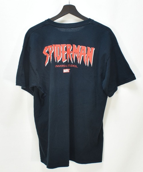 MARVEL（マーベル）の「【ヴィンテージ古着】MARVEL / マーベル SPIDERMAN スパイダーマン プリントTシャツ（Tシャツ/カットソー・メンズ・ブラック・LARGE）」の3枚目の写真