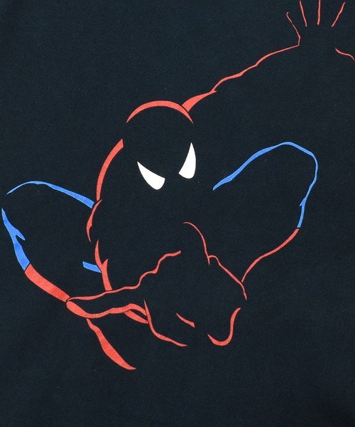 MARVEL（マーベル）の「【ヴィンテージ古着】MARVEL / マーベル SPIDERMAN スパイダーマン プリントTシャツ（Tシャツ/カットソー・メンズ・ブラック・LARGE）」の4枚目の写真