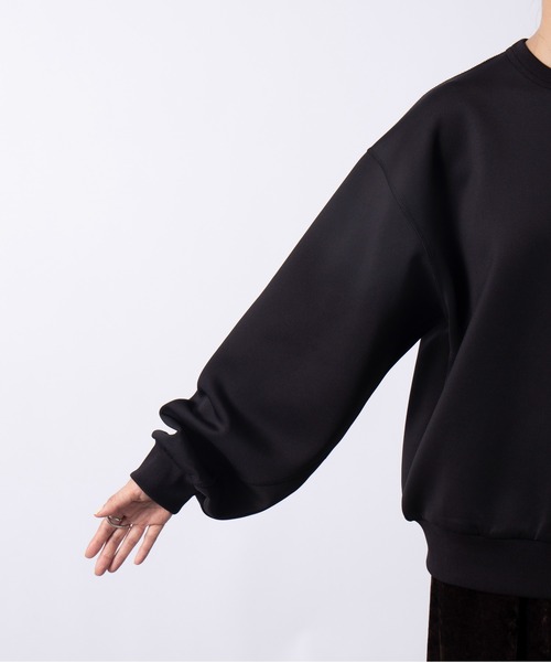 SETUP7（セットアップセブン）の「SWEET11月号掲載品【SETUP7】ダンボールスウェットクルーネック　ESSENTIALS Super smooth cardboard Parker　Clan e legance sweater（スウェット・レディース・ベージュ/グレー/アイボリー/ブラック・S/M）」の15枚目の写真