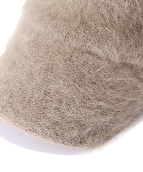 FREE'S MART（フリーズマート）の「◆シャギーキャップ（キャップ・レディース・ブラック/グレー系その他・ﾌﾘ-/FREE）」の8枚目の写真