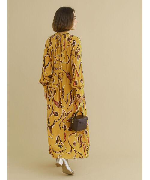 Te chichi CLASSIC（テチチクラシック）の「【ipeker】プリントワンピース（ワンピース・レディース・ブラック/イエロー・F）」の13枚目の写真