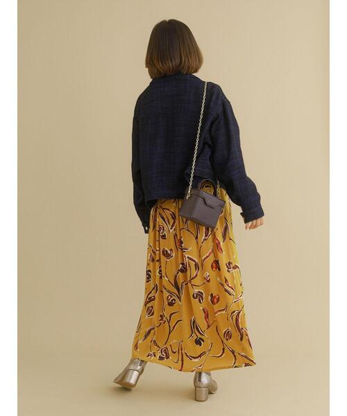 Te chichi CLASSIC（テチチクラシック）の「【ipeker】プリントワンピース（ワンピース・レディース・ブラック/イエロー・F）」の16枚目の写真