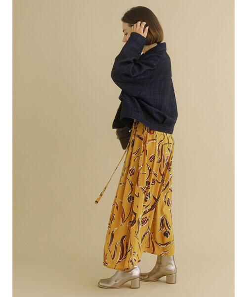 Te chichi CLASSIC（テチチクラシック）の「【ipeker】プリントワンピース（ワンピース・レディース・ブラック/イエロー・F）」の17枚目の写真
