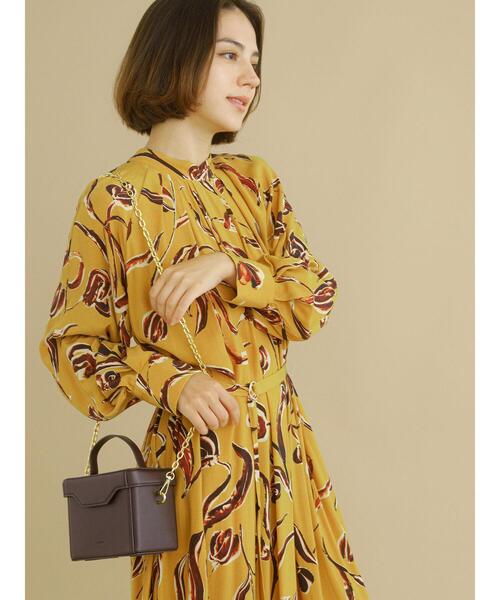 Te chichi CLASSIC（テチチクラシック）の「【ipeker】プリントワンピース（ワンピース・レディース・ブラック/イエロー・F）」の18枚目の写真