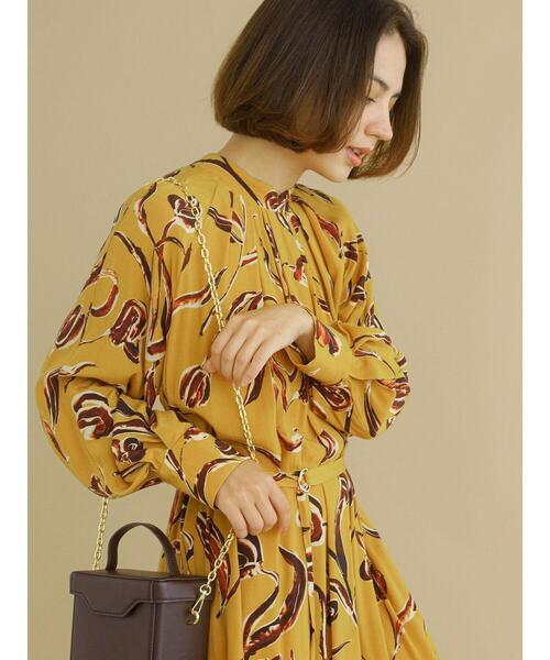 Te chichi CLASSIC（テチチクラシック）の「【ipeker】プリントワンピース（ワンピース・レディース・ブラック/イエロー・F）」の19枚目の写真