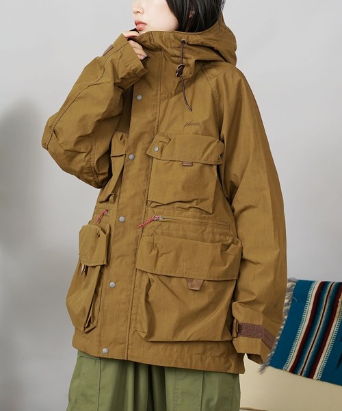 NANGA（ナンガ）の「NANGA/ナンガ TAKIBI MOUNTAIN PARKA マウンテンパーカー（マウンテンパーカー・メンズ・カーキ/ダークベージュ/チャコール・M/L/XL）」の15枚目の写真