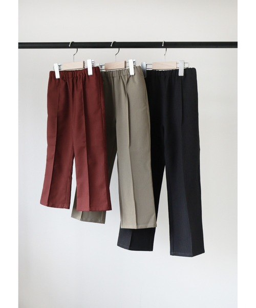 ooju（オージュ）の「【ooju】フレアパンツ（その他パンツ・キッズ・ボルドー/カーキ/チャコールグレー・1/2/3/4）」の20枚目の写真