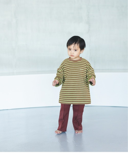 ooju（オージュ）の「【ooju】フレアパンツ（その他パンツ・キッズ・ボルドー/カーキ/チャコールグレー・1/2/3/4）」の14枚目の写真