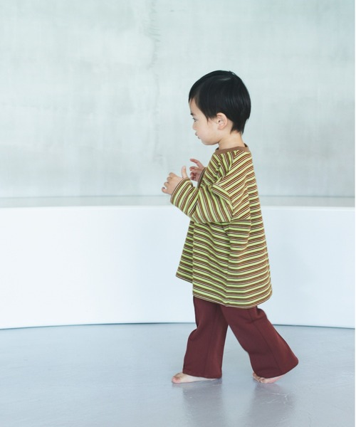 ooju（オージュ）の「【ooju】フレアパンツ（その他パンツ・キッズ・ボルドー/カーキ/チャコールグレー・1/2/3/4）」の17枚目の写真