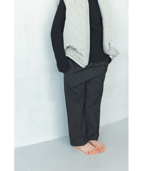 ooju（オージュ）の「【ooju】フレアパンツ（その他パンツ・キッズ・ボルドー/カーキ/チャコールグレー・1/2/3/4）」の5枚目の写真