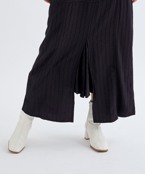 PHOTOCOPIEU(フォトコピュー)の「【PHOTOCOPIEU/フォトコピュー】GATHERD DRESS/ギャザードレス(ドレス・レディース・ブラック・36/38)」の10枚目の写真