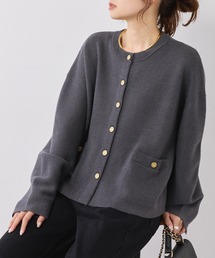 PUAL CE CIN | ミラノリブニットジャケットライクカーディガン(カーディガン/ボレロ)
