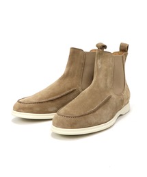 UNITED BASE（ユナイテッドベース）の「イタリア製 【MANOVIE TOSCANE】 LORIS サイドゴアショートブーツ（ブーツ）」