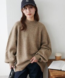 【新色追加!/WEB限定】ラグランハイネックニットプルオーバー