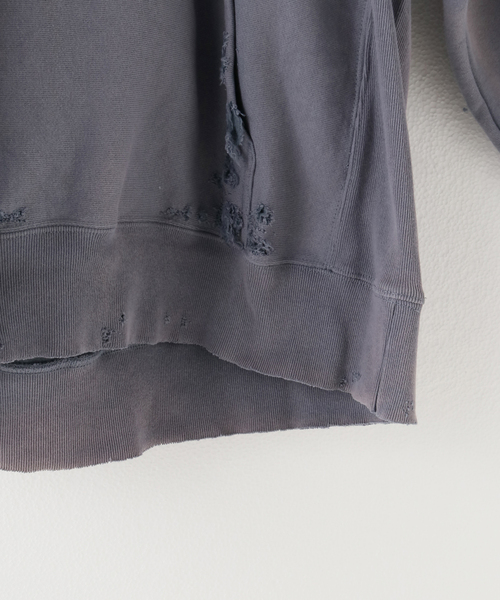 JOINT WORKS(ジョイントワークス)の「【TEPPEI FURUYAMA/テッペイフルヤマ】TF-23AW-004(パーカー・メンズ・ホワイト/ネイビー・FREE)」の3枚目の写真