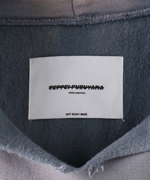 JOINT WORKS(ジョイントワークス)の「【TEPPEI FURUYAMA/テッペイフルヤマ】TF-23AW-004(パーカー・メンズ・ホワイト/ネイビー・FREE)」の5枚目の写真