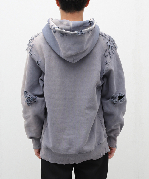 JOINT WORKS(ジョイントワークス)の「【TEPPEI FURUYAMA/テッペイフルヤマ】TF-23AW-004(パーカー・メンズ・ホワイト/ネイビー・FREE)」の11枚目の写真