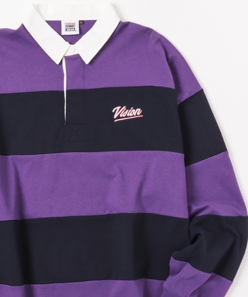 VISION STREET WEAR(ヴィジョンストリートウェア)の「VISION STREET WEAR ヘビーウエイトラガーシャツ(その他トップス・メンズ・ブラウン/グリーン/パープル・M/L/XL)」の3枚目の写真