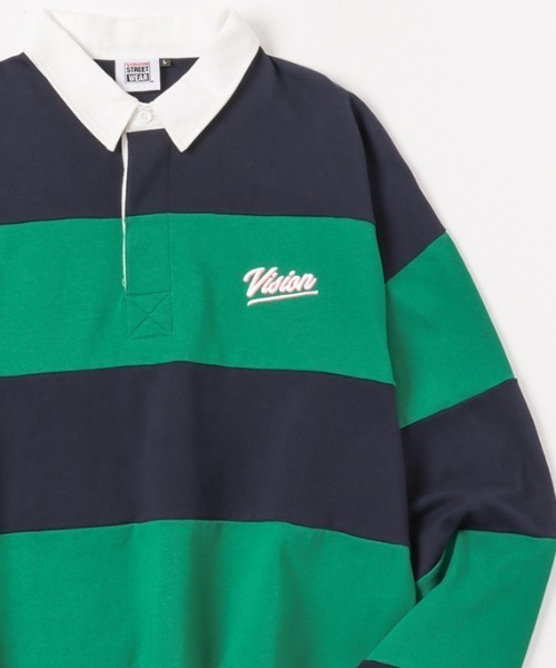 VISION STREET WEAR(ヴィジョンストリートウェア)の「VISION STREET WEAR ヘビーウエイトラガーシャツ(その他トップス・メンズ・ブラウン/グリーン/パープル・M/L/XL)」の2枚目の写真