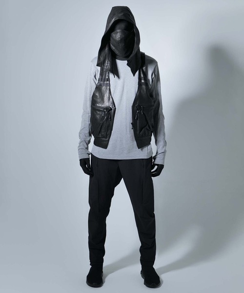 CIVILIZED（シヴィライズド）の「INVISIBLE CARGO PANTS Ver2.0（カーゴパンツ・メンズ・ブラック・1/2）」の14枚目の写真
