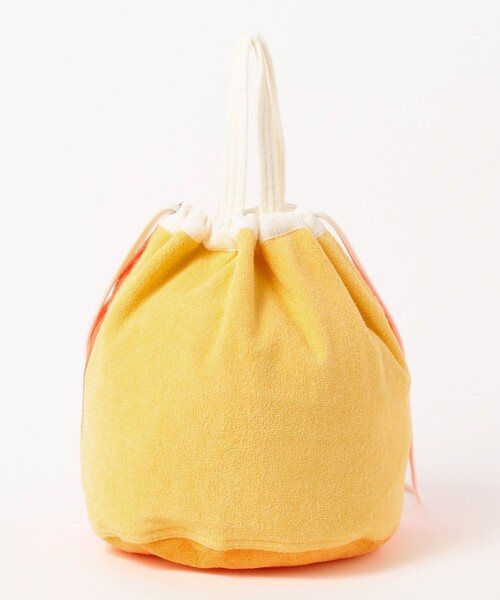 BEAMS BOY(ビームスボーイ)の「NAPRON × BEAMS BOY / 別注 パイル ペイシェント バッグ(トートバッグ・レディース・サックスブルー/オレンジ・ONE SIZE)」の6枚目の写真