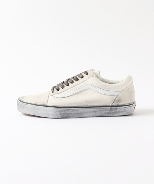 VANS（バンズ）の「【VANS / バンズ】OLD SKOOL STRESSED WHITE（スニーカー・メンズ・ホワイト・7.5/XX-SMALL/15 /100/9.5/8.5/110/9）」の2枚目の写真