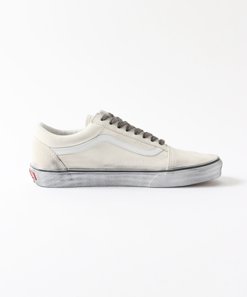 VANS（バンズ）の「【VANS / バンズ】OLD SKOOL STRESSED WHITE（スニーカー・メンズ・ホワイト・7.5/XX-SMALL/15 /100/9.5/8.5/110/9）」の4枚目の写真