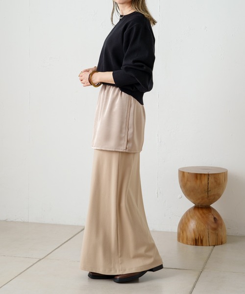 Omekashi（オメカシ）の「総針パフニット（ニット/セーター・レディース・ブルー/グレー/ブラック/オフホワイト・FREE）」の19枚目の写真