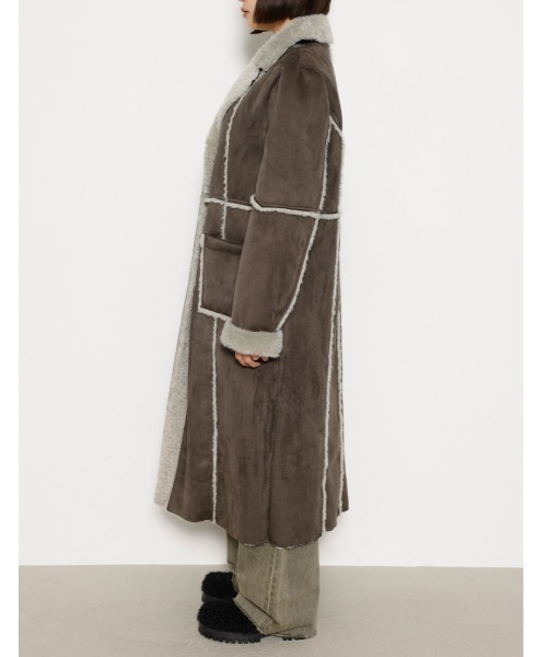 LAGUAGEM POINTBOAフェイクムートンコート　ラグアジェム LAGUAGEM POINTBOAフェイクムートンコート ラグアジェム LAGUAGEM