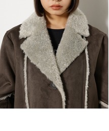 LAGUA GEM（ラグアジェム）の「WARM LONG フェイクムートンコート