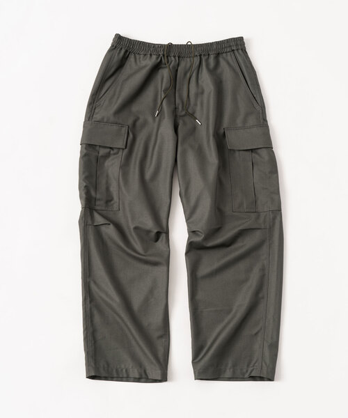 417 EDIFICE（フォーワンセブンエディフィス）の「M-51 EASY PANTS / ミリタリーカーゴパンツ（カーゴパンツ・メンズ・ブラック/カーキ/チャコールグレー・SMALL/MEDIUM/LARGE）」の5枚目の写真