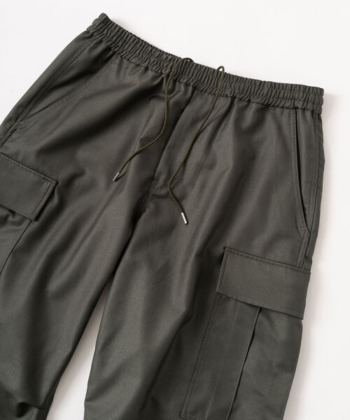 417 EDIFICE（フォーワンセブンエディフィス）の「M-51 EASY PANTS / ミリタリーカーゴパンツ（カーゴパンツ・メンズ・ブラック/カーキ/チャコールグレー・SMALL/MEDIUM/LARGE）」の6枚目の写真
