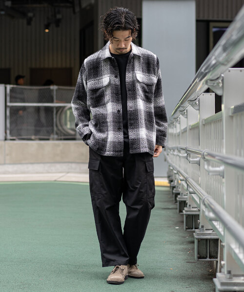 417 EDIFICE（フォーワンセブンエディフィス）の「M-51 EASY PANTS / ミリタリーカーゴパンツ（カーゴパンツ・メンズ・ブラック/カーキ/チャコールグレー・SMALL/MEDIUM/LARGE）」の11枚目の写真