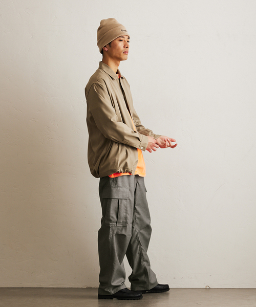 417 EDIFICE（フォーワンセブンエディフィス）の「M-51 EASY PANTS / ミリタリーカーゴパンツ（カーゴパンツ・メンズ・ブラック/カーキ/チャコールグレー・SMALL/MEDIUM/LARGE）」の18枚目の写真