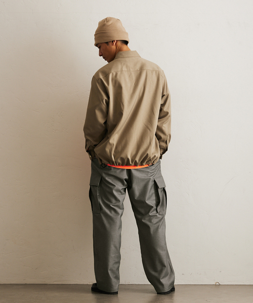 417 EDIFICE（フォーワンセブンエディフィス）の「M-51 EASY PANTS / ミリタリーカーゴパンツ（カーゴパンツ・メンズ・ブラック/カーキ/チャコールグレー・SMALL/MEDIUM/LARGE）」の19枚目の写真