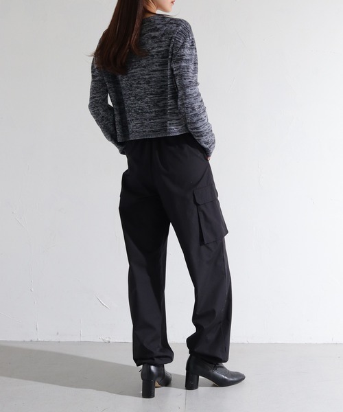 cheriella(シェリエラ)の「【cheriella】WEB限定メランジニット(ニット/セーター・レディース・グレー/ブルー/ミント・M)」の12枚目の写真