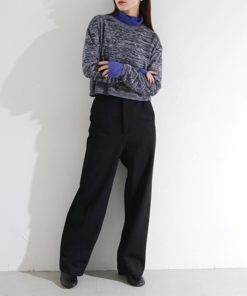 cheriella（シェリエラ）の「【cheriella】WEB限定メランジニット（ニット/セーター・レディース・グレー/ブルー/ミント・M）」の16枚目の写真