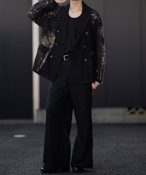 CLEL（クレイル）の「【CLEL】Loose Cord Lace Double Tailored
