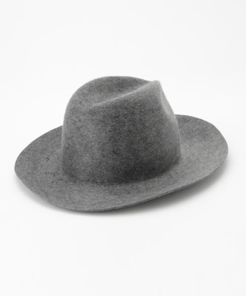 BEAMS（ビームス）の「◇MANIERA×BEAMS / 別注 フェルト ハット（ハット・メンズ・グレー/ブラック/ベージュ・ONE SIZE）」の13枚目の写真